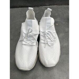 Emma New York White w/ clear sides Sneakers Lace Up Women Size 11